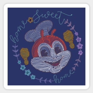 HOME SWEET HOME FILIPINO CROSS STITCH Sticker